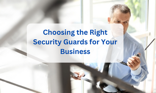 Choosing the Right Security Guards for Your Business